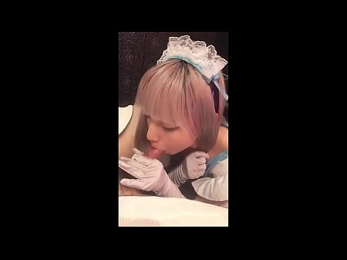 ❤️ Idol Japanese [mayuka], Aṣọ iranṣẹbinrin Faranse, apakan 1, ifefẹfẹ ati fifẹ kuro pẹlu ipara ❤ Ohun onihoho ti ile  ️❤